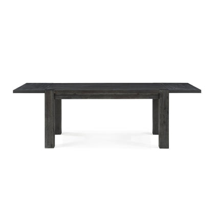 Modus Furniture - Meadow Solid Wood Rectangle Table in Graphite - 3FT361 veiw 8
