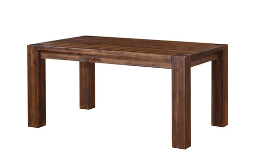 Modus Furniture - Meadow Solid Wood Square Counter Table in Brick Brown - 3F4162 veiw 1