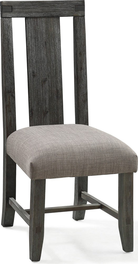 Modus Furniture - Meadow Solid Wood Uphostered Panel-Back Chair - 3FT366P_1 view 1