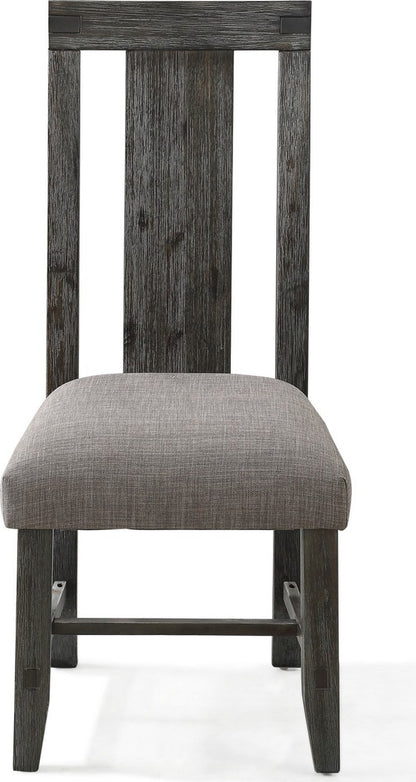 Modus Furniture - Meadow Solid Wood Uphostered Panel-Back Chair - 3FT366P_1 view 2