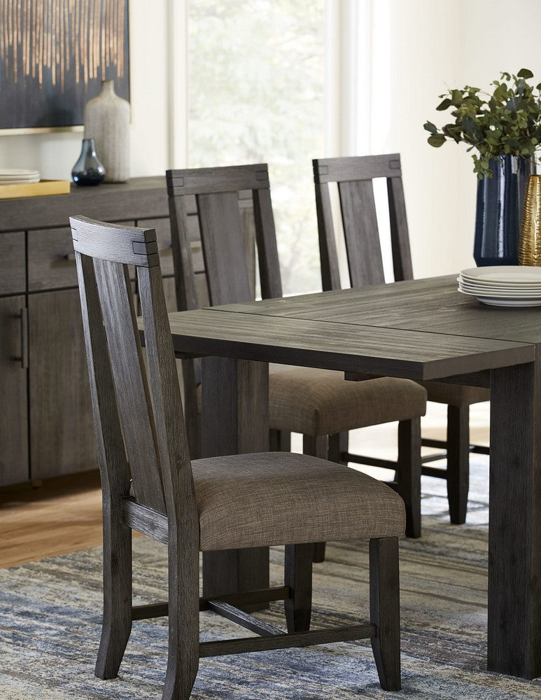 Modus Furniture - Meadow Solid Wood Uphostered Panel-Back Chair - 3FT366P_1 view 5