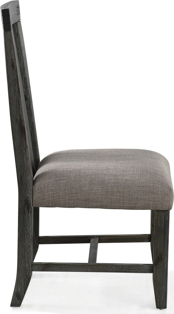 Modus Furniture - Meadow Solid Wood Uphostered Panel-Back Chair Set of 2 - 3FT366P_2 view 3