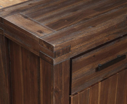 Modus Furniture - Meadow Three Drawer Three Door Solid Wood Sideboard in Brick Brown - 3F4173 veiw 6