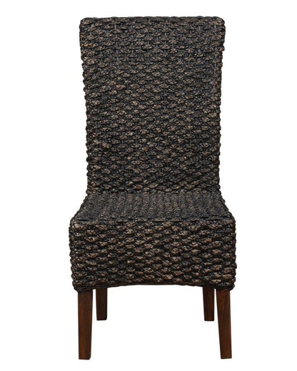 Modus Furniture - Meadow Wicker Dining Chair in Brick Brown (Set of 2) - 3F4166 veiw 5