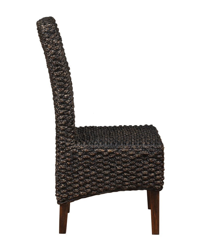 Modus Furniture - Meadow Wicker Dining Chair in Brick Brown (Set of 2) - 3F4166 veiw 7