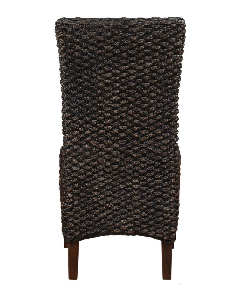 Modus Furniture - Meadow Wicker Dining Chair in Brick Brown (Set of 2) - 3F4166 veiw 8