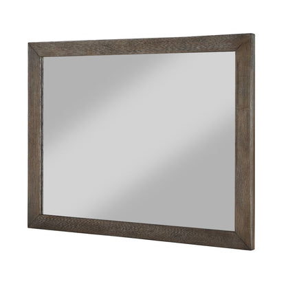 Modus Furniture - Melbourne Beveled Glass Mirror in Dark Pine - 8D6483 veiw 1