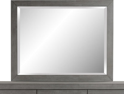 Modus Furniture - Melbourne Beveled Glass Mirror in Mineral - 8DBX83 view 2