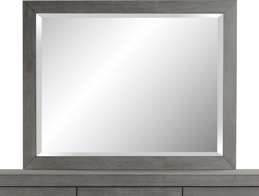 Modus Furniture - Melbourne Beveled Glass Mirror in Mineral - 8DBX83 view 2
