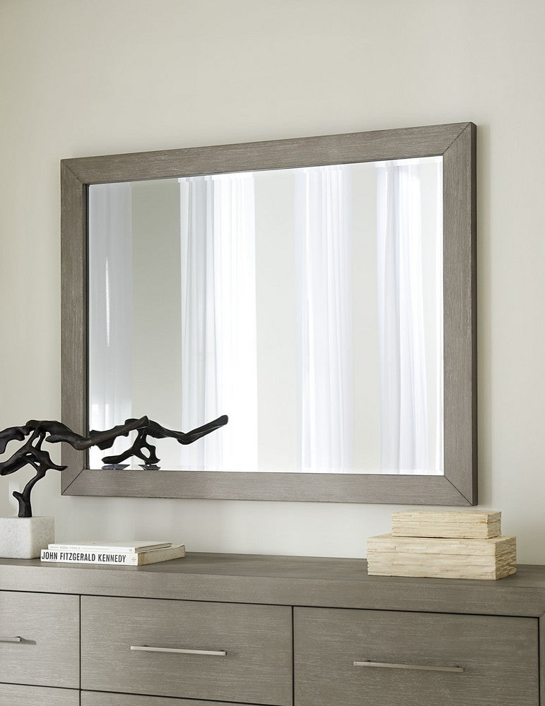 Modus Furniture - Melbourne Beveled Glass Mirror in Mineral - 8DBX83 view 3