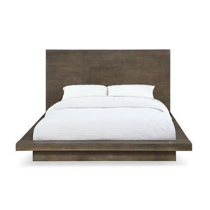 Modus Furniture - Melbourne California King-Size Panel Bed in Dark Pine - 8D64H6 veiw 5