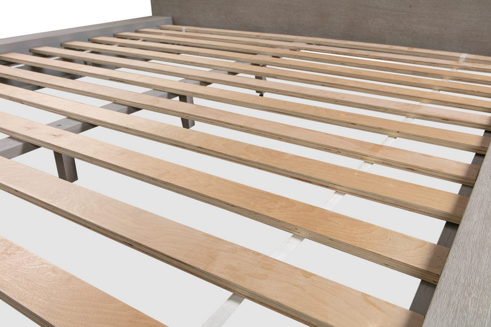 Modus Furniture - Melbourne California King-Size Panel Bed in Mineral - 8DBXH6 view 3