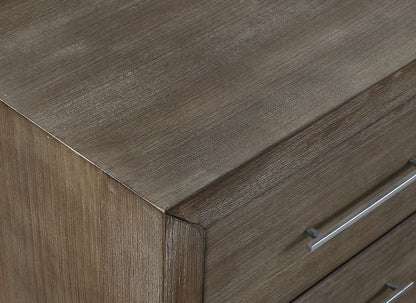 Modus Furniture - Melbourne Five Drawer Chest in Dark Pine (2024) - 8D6484A view 3