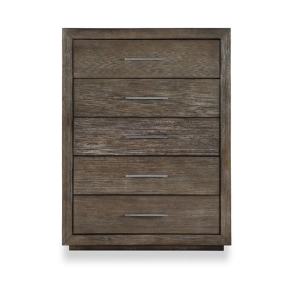 Modus Furniture - Melbourne Five Drawer Chest in Dark Pine - 8D6484 veiw 2