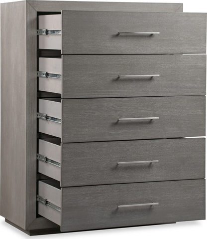 Modus Furniture - Melbourne Five Drawer Chest in Mineral (2024) - 8DBX84A view 3