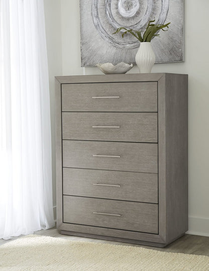 Modus Furniture - Melbourne Five Drawer Chest in Mineral (2024) - 8DBX84A view 6
