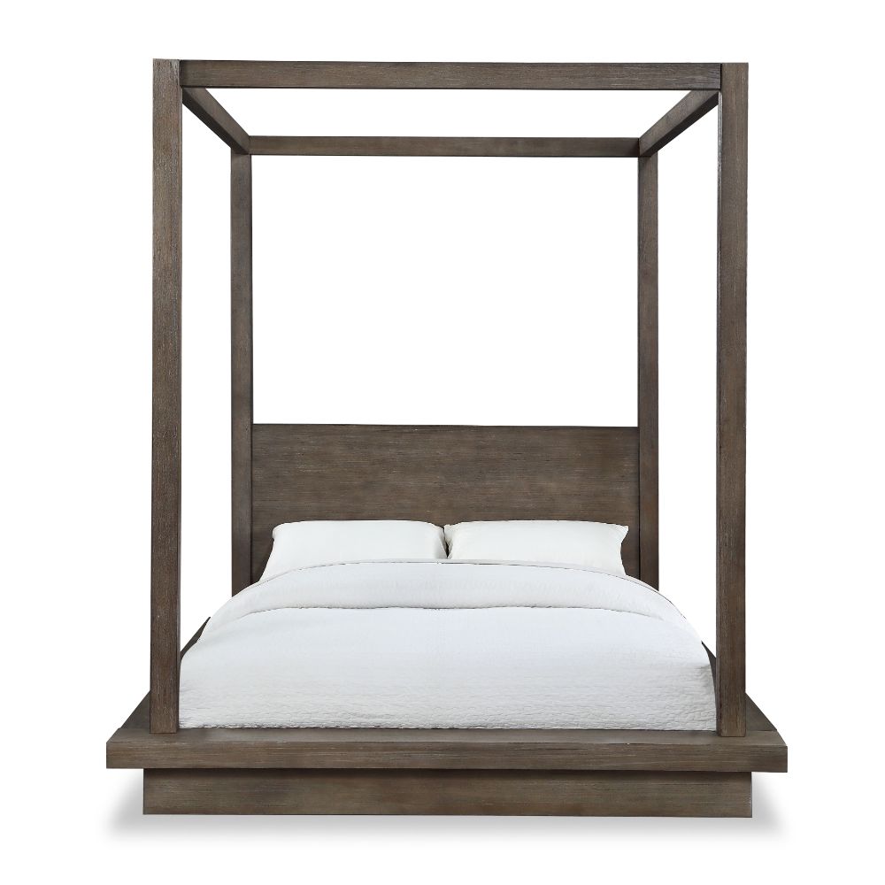 Modus Furniture - Melbourne Full-Size Canopy Bed in Dark Pine - 8D64F4 veiw 6