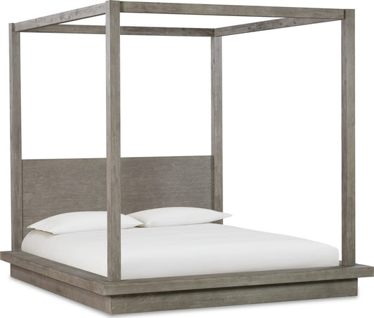Modus Furniture - Melbourne Full-Size Canopy Bed in Mineral - 8DBXF4 view 1