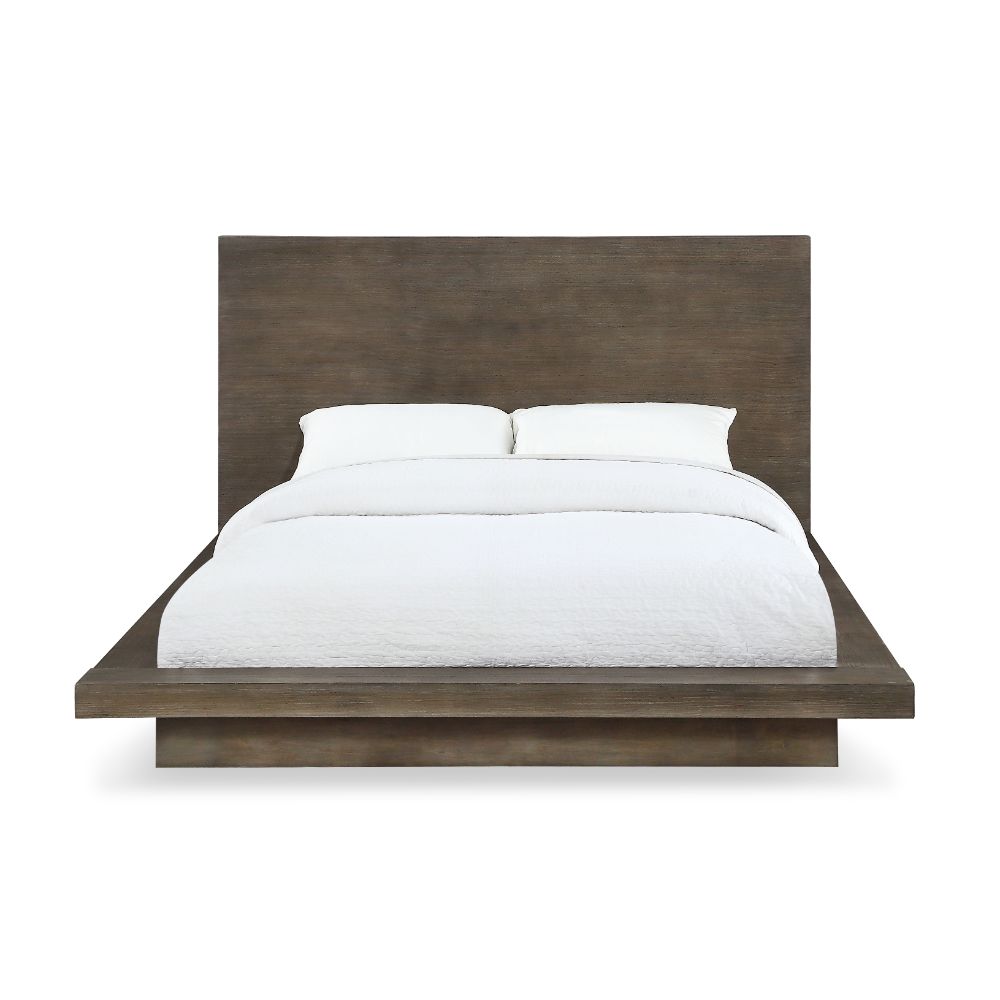 Modus Furniture - Melbourne King-Size Panel Bed in Dark Pine - 8D64H7 veiw 5