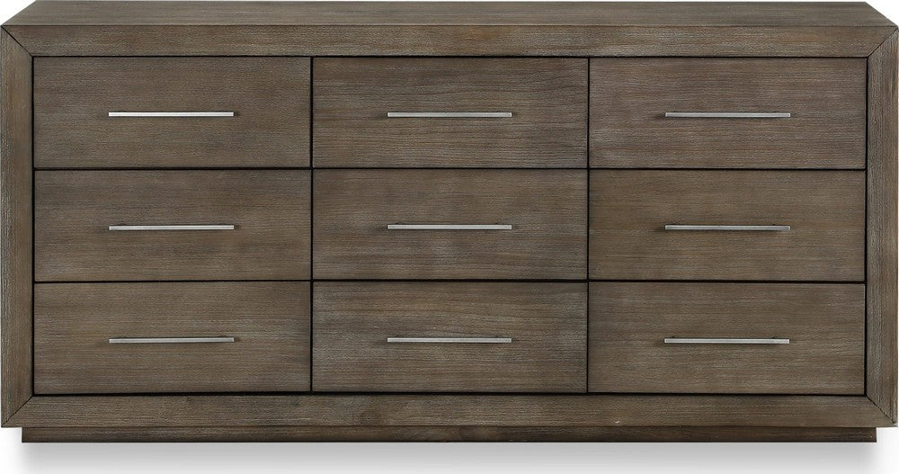 Modus Furniture - Melbourne Nine Drawer Dresser in Dark Pine (2024) - 8D6482A view 2