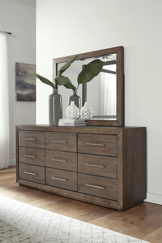 Modus Furniture - Melbourne Nine Drawer Dresser in Dark Pine (2024) - 8D6482A view 6