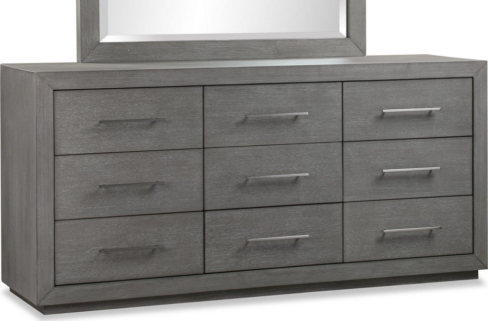 Modus Furniture - Melbourne Nine Drawer Dresser in Mineral (2024) - 8DBX82A view 1