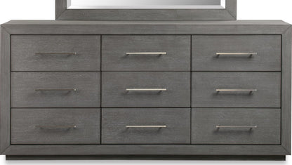 Modus Furniture - Melbourne Nine Drawer Dresser in Mineral (2024) - 8DBX82A view 2