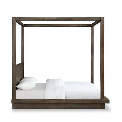Modus Furniture - Melbourne Queen-Size Canopy Bed in Dark Pine - 8D64F5 veiw 5