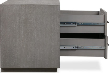 Modus Furniture - Melbourne Two Drawer Nightstand with USB in Mineral - 8DBX81 view 4