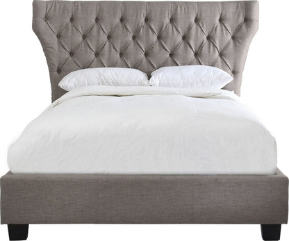 Modus Furniture - Melina California King-Size Upholstered Platform Bed in Dolphin Linen - 3ZH3L653 view 2