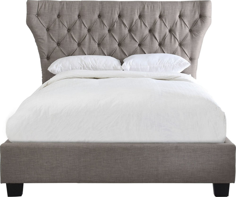 Modus Furniture - Melina California King-Size Upholstered Storage Bed in Dolphin Linen - 3ZH3D653 view 2