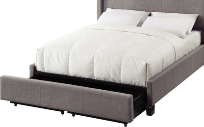 Modus Furniture - Melina California King-Size Upholstered Storage Bed in Dolphin Linen - 3ZH3D653 view 4