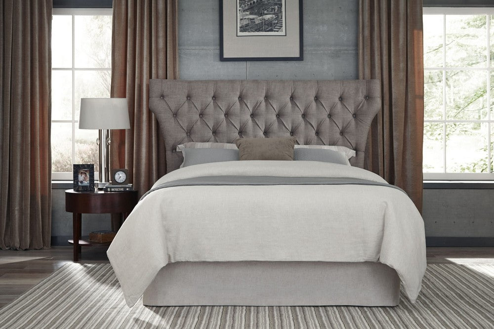 Modus Furniture - Melina California King-Size Upholstered Storage Bed in Dolphin Linen - 3ZH3D653 view 9