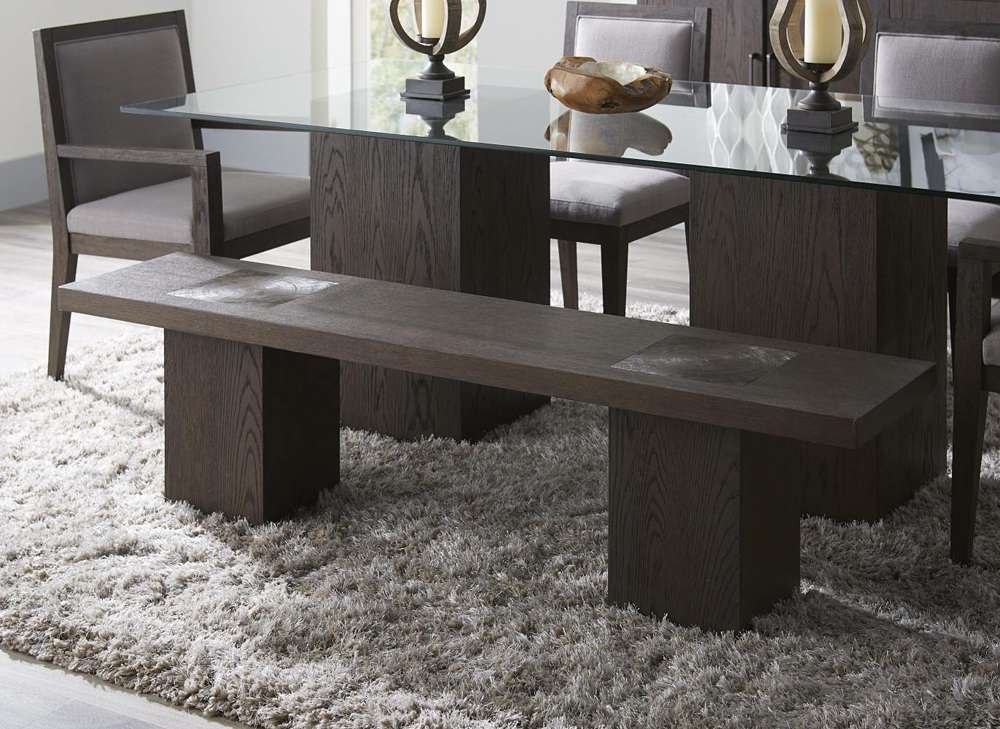 Modus Furniture - Modesto Bench in French Roast - FPBL71 veiw 1