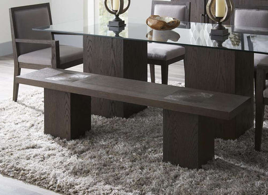 Modus Furniture - Modesto Bench in French Roast - FPBL71 veiw 1