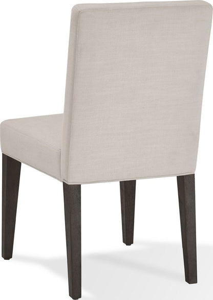 Modus Furniture - Modesto Upholstered Side Chair in Abalone Linen and French Roast - FPBL63B_1 view 4