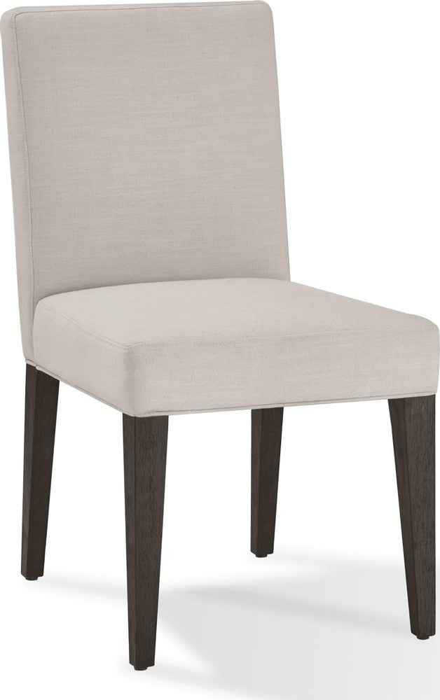 Modus Furniture - Modesto Upholstered Side Chair in Abalone Linen and French Roast Set of 2 - FPBL63B_2 view 1