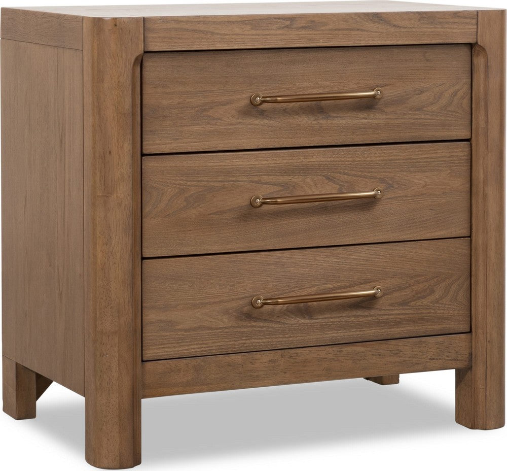 Modus Furniture - Morris 3 Drw NS - Claystone - LM2C81B view 1