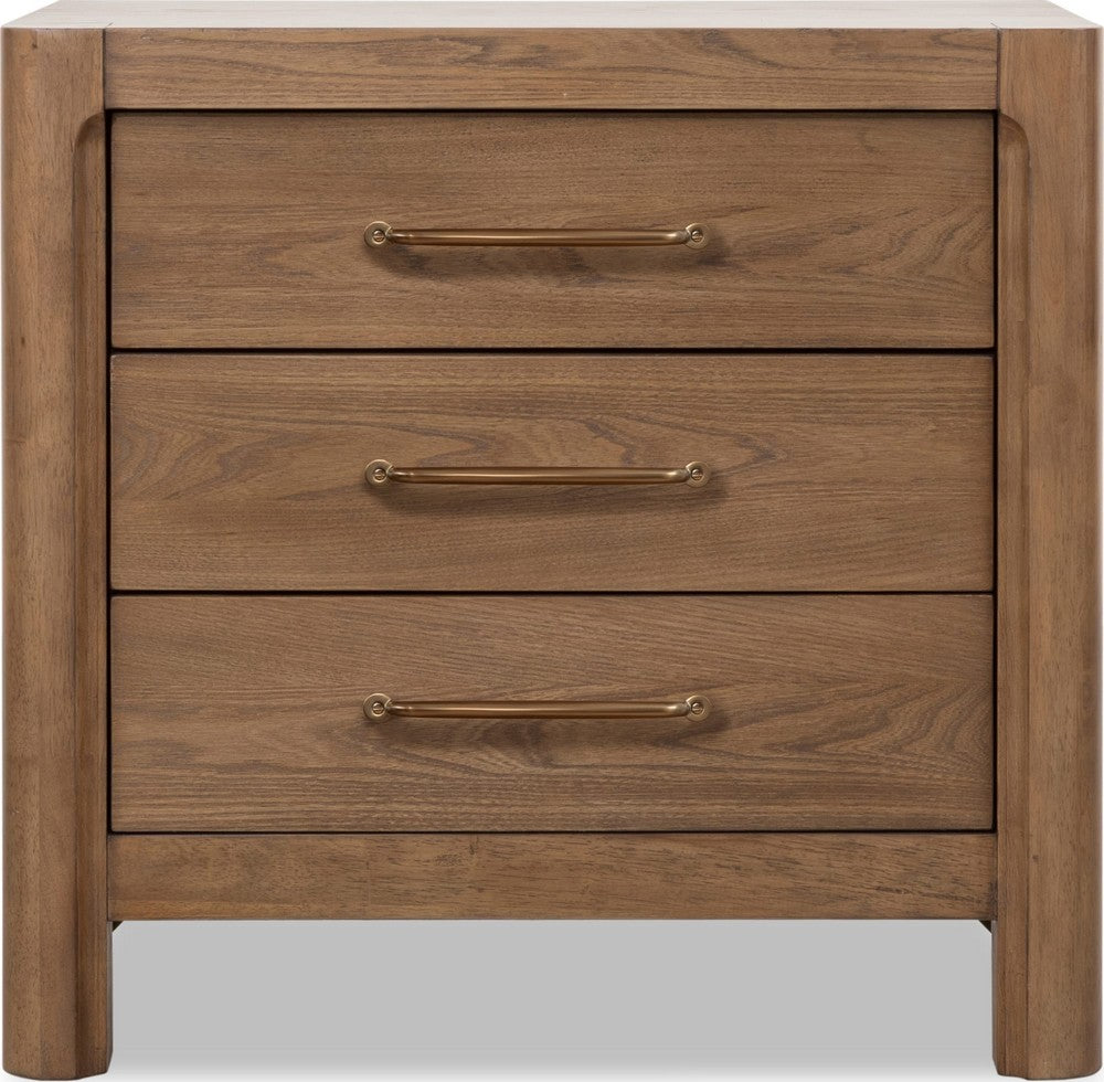 Modus Furniture - Morris 3 Drw NS - Claystone - LM2C81B view 2