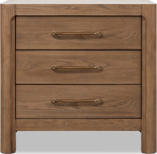 Modus Furniture - Morris 3 Drw NS - Claystone - LM2C81B view 2