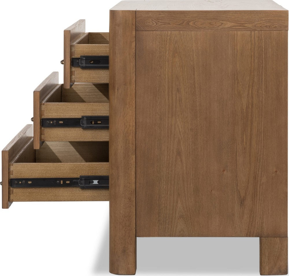 Modus Furniture - Morris 3 Drw NS - Claystone - LM2C81B view 3