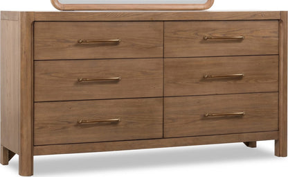 Modus Furniture - Morris 6 Drw Dresser - Claystn - LM2C82 view 1
