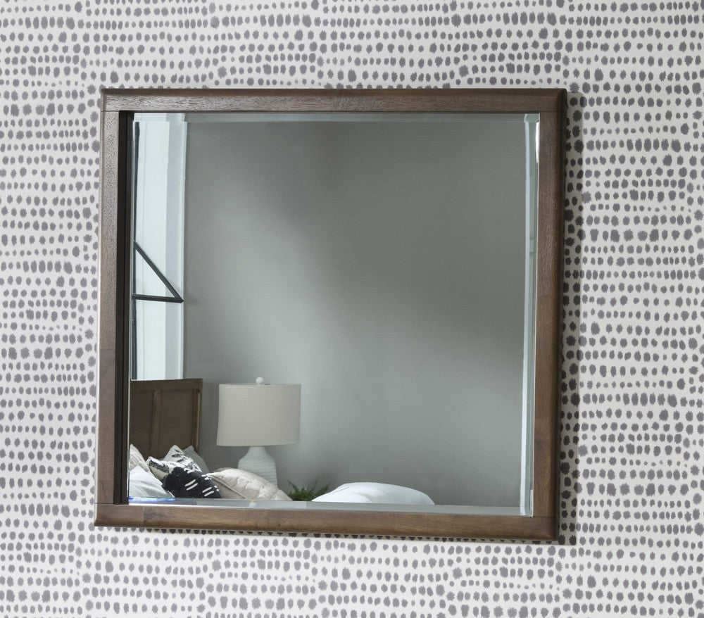 Modus Furniture - Morris Drs Mirror - Claystone - LM2C83 view 3