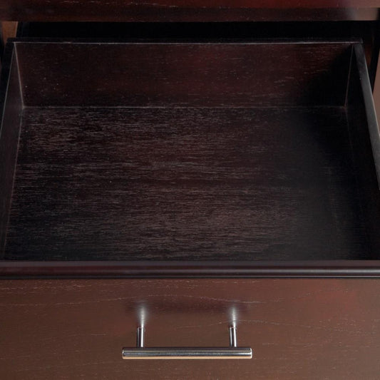 Modus Furniture - Nevis One Drawer Nightstand in Espresso - NV2381 veiw 2