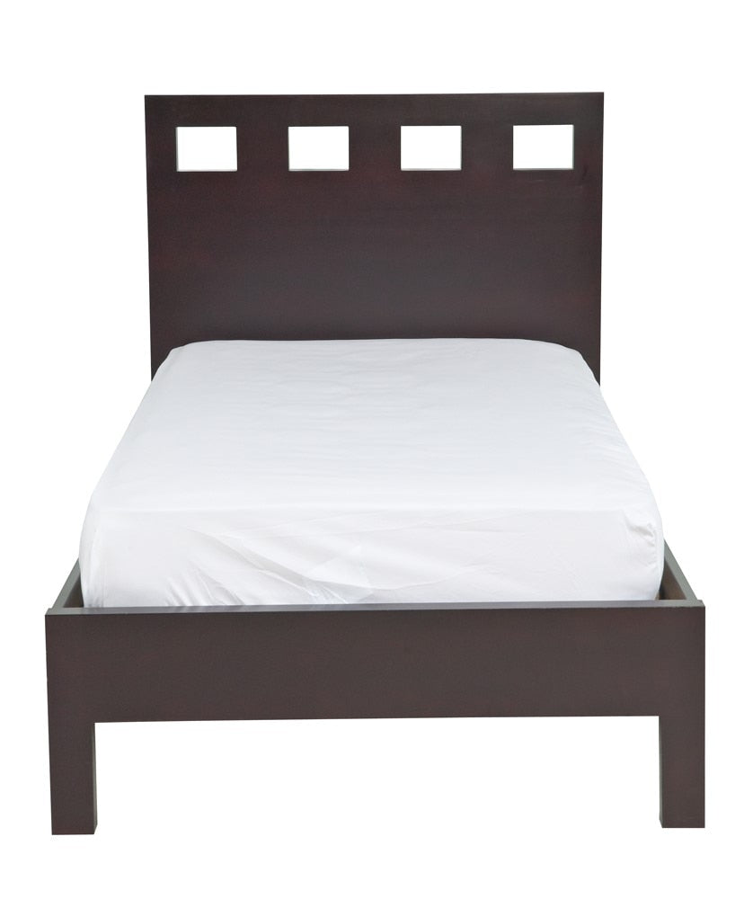 Modus Furniture - Nevis Queen Size Riva Platform Bed in Espresso - RV23F5 veiw 1