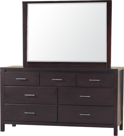 Modus Furniture - Nevis Seven Drawer Dresser in Espresso (2024) - NV2382A view 3