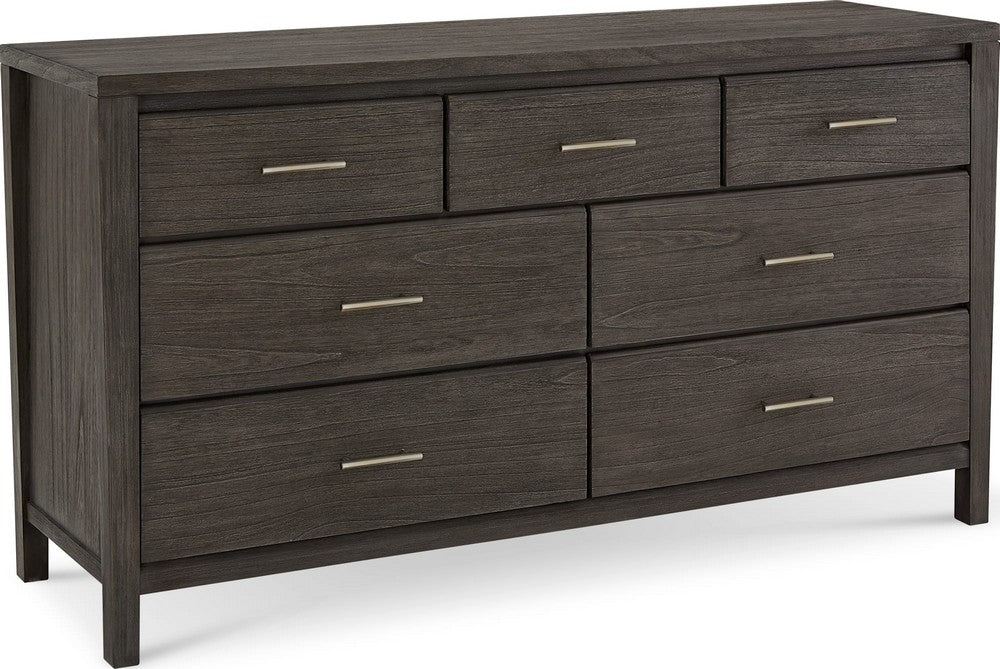 Modus Furniture - Nevis Seven Drawer Dresser in Sharkskin (2024) - NVGX82A view 1