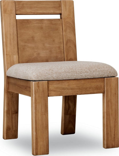 Modus Furniture - Nia Chenille Upholstered Dining Chair in Lioness and Hyena Set of 2 - UHXW63_2 view 1