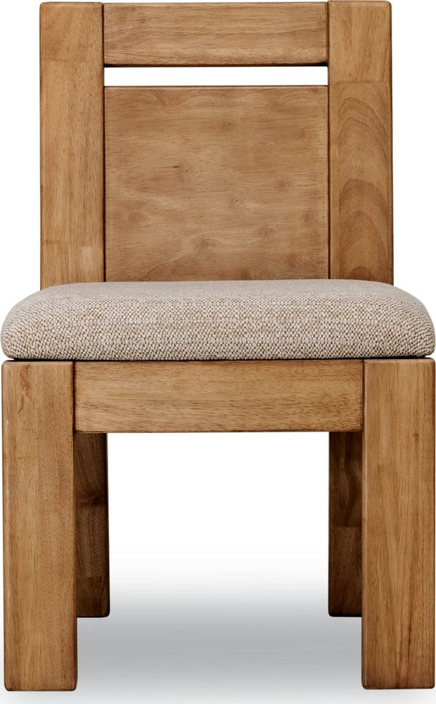 Modus Furniture - Nia Chenille Upholstered Dining Chair in Lioness and Hyena Set of 2 - UHXW63_2 view 2