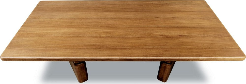 Modus Furniture - Nia Rectangular Acacia Wood Dining Table in Lioness - UHXW60 view 5